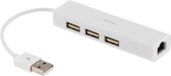 Deltaco USB2-LAN3, USB-A