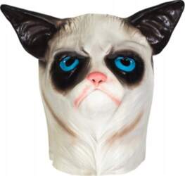Grumpy Cat lateksa maska