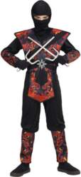 Karnevāla kostīms, Uguns pūķa ninja, Widmann