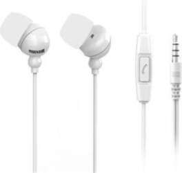 Maxell Plugz+Mic White