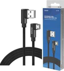 Micro Usb kabelis ar 90° leņķi