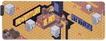 Minecraft Light Up Desk Mat