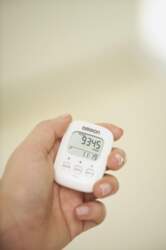 Omron Pedometer Walking Style Iv, melns