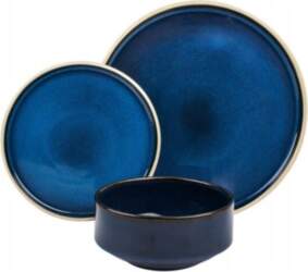 Pusdienu servīze STACK BLUE, 18 daļas