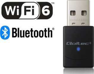 Qoltec WiFi 6 + Bluetooth 5