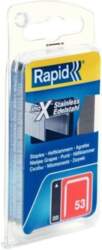 Rapid 53/6 mm nerūsējošā tērauda klipši