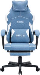 Spēļu krēsls DEUS Edge Light Blue