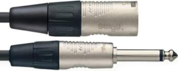Stagg, XLR, 6.3 mm, 1m