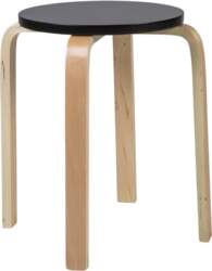 Taburete Sixty, melna