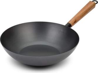 TĒRAUDA WOK FRITEER KANTOŃSKI CHIŃSKI 30cm