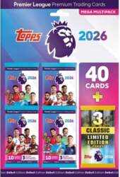 TOPPS PREMIER LEAGUE MEGA MULTIPACK