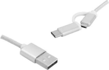 Universāls Usb-a uz Usb-c / Microusb