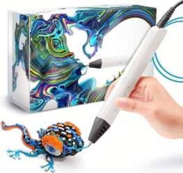 3D pildspalva ar OLED ekrānu