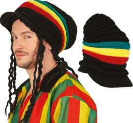 "Rasta" cepure ar snapeli