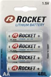 AA baterijas Rocket Lithium, 4gab.
