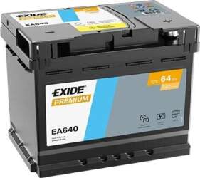 Akumulators EXIDE EA640 64 Ah 640