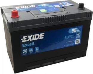 Akumulators EXIDE Excell EB955 95Ah 720A