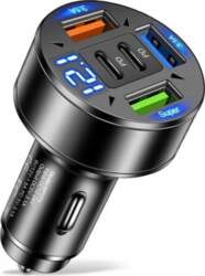 Automašīnas lādētājs 5in1 QC3.0 3xUSB