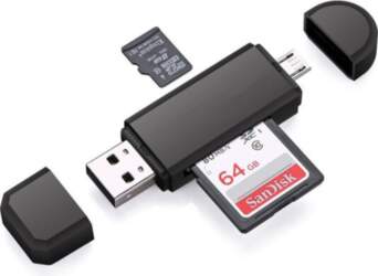 Biroja preces, USB SD karšu lasītājs