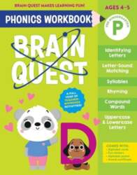 Brain Quest Phonics Workbook: Pre-Kindergarten, Brain