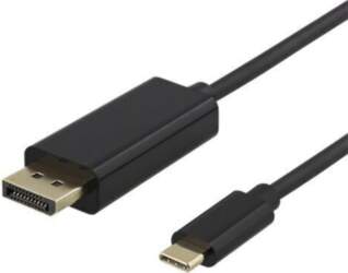 Deltaco USBC-DP200, USB-C/DP, 2 m
