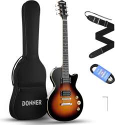Donner LP stila elektriskā ģitāra