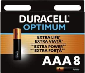 Duracell Optimum AAA 8 gab.