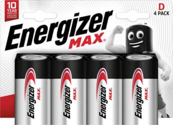 Energizer Max D (r20) akumulatori, 4