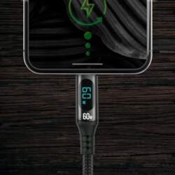 EverActive USB-C / USB-C PD kabelis