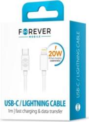 Forever kabelis USB-C - Lightning 1