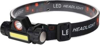 Galvas lukturis USB LED
