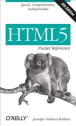 HTML5 Pocket Reference 5ed 5th ed