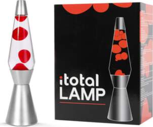 ITotal - Lava Lamp - Silver
