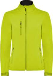 Jaka sievietēm Softshell, dzeltena