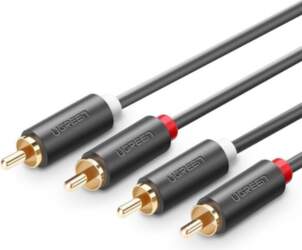 Kabelis Ugreen stereo 2RCA audio video
