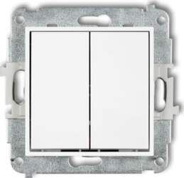 Karlik Mini Double Switch, Matt Black