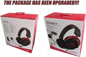 Kingston HyperX CloudII spēļu austiņas