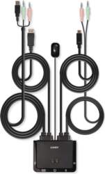 KVM Switch 2-Port DisplayPort 1.2
