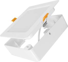 LED panelis kvadrāta, universāls 9W