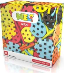 Meli Maxi Constructor 60-daļīgi celtniecības bloki