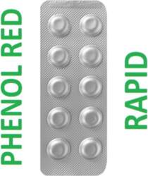 PHENOL RED RAPID rokas testera tabletes
