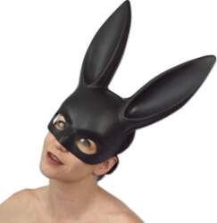 Playboy maska, melna