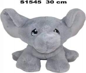Plīša zilonis 30cm