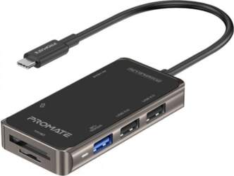 PROMATE PrimeHub-Lite USB-C Multimedia Hub /