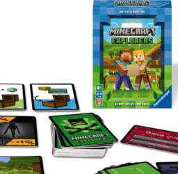 Ravensburger Minecraft Explorers kāršu spēle, 8+