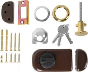 SATCH LOCK 60 mm bronza