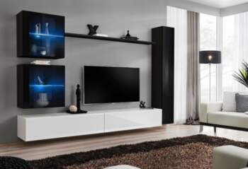 Sekcija Switch XVIII, balta/melna