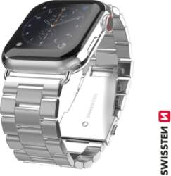 Swissten Metal Strap Silver