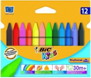 Vaska krītiņi Plastidecor Triangle Box 12