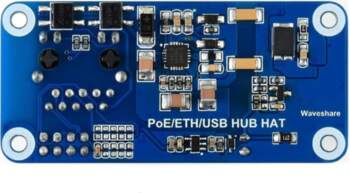 Waveshare poe ethernet/usb hub hat raspberry